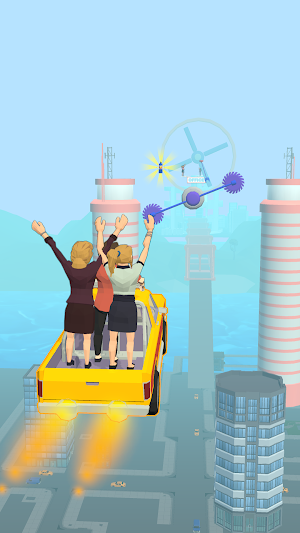 Crazy Transport - Air taxi Screenshot 1