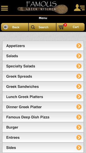 Famous Greek Kitchen Screenshot 3