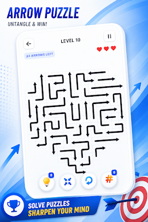 Arrow Puzzle: PvP & Friends Screenshot 1