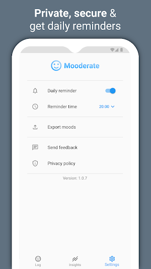 Mooderate: Daily Mood Tracker Screenshot 2