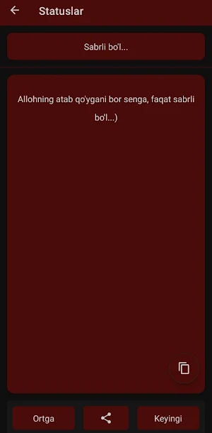 Statuslar Screenshot 2
