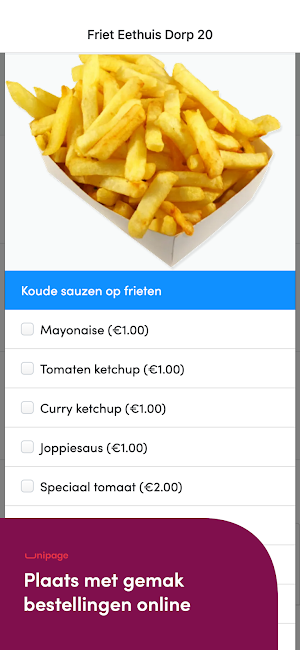 Friet Eethuis Dorp 20 Screenshot 0