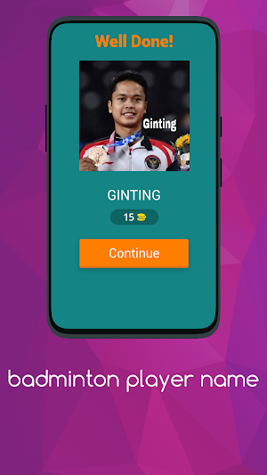 badminton player name Screenshot 1