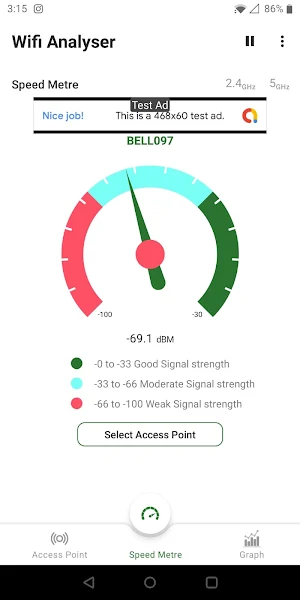 Wifi Analyser Screenshot 0