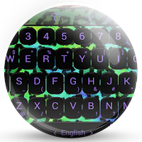 Keyboard Theme Leopard Neon