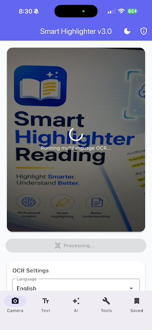 Smart Highlighter: AI Reader Screenshot 1