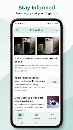 Roha Tips Screenshot 0