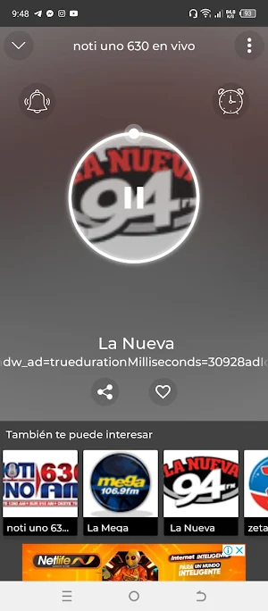 Noti Uno 630 Am Radio en Vivo Screenshot 1