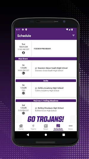 DGN Trojan Athletics Screenshot 1