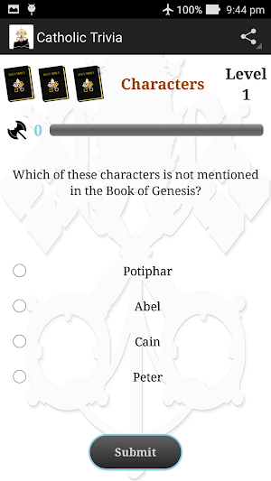 Catholic Bible Trivia Screenshot 2