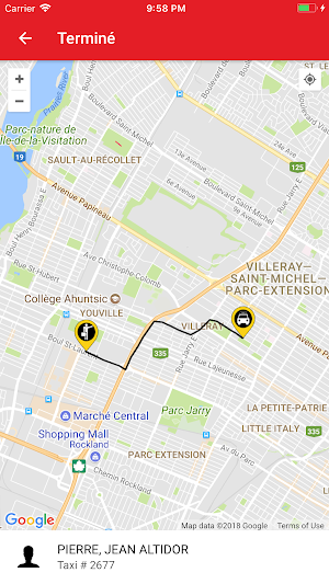 Champlain Taxi Screenshot 2