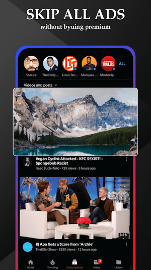 Play Tube - Block Ads on Video Screenshot 0
