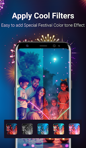 Happy Diwali Video Maker Screenshot 3