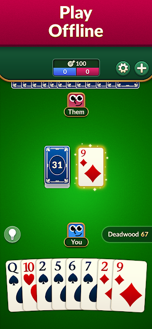 Gin Rummy: Classic Card Games Screenshot 2
