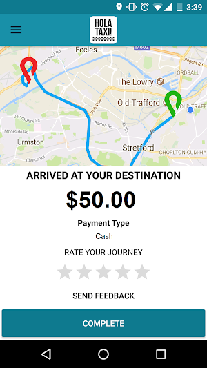 Hola Taxi Screenshot 3