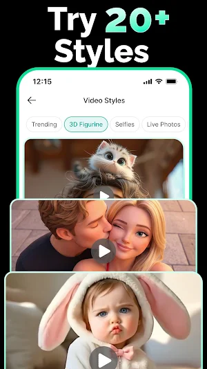 FlinxAI Video & Photo Editor Screenshot 2