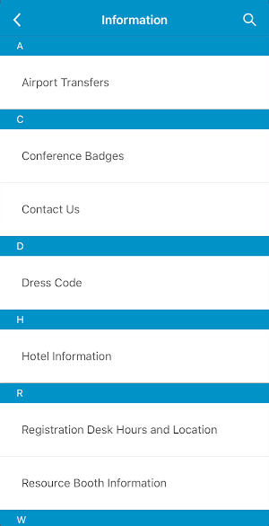 Bayer Meetings & Events Screenshot 1