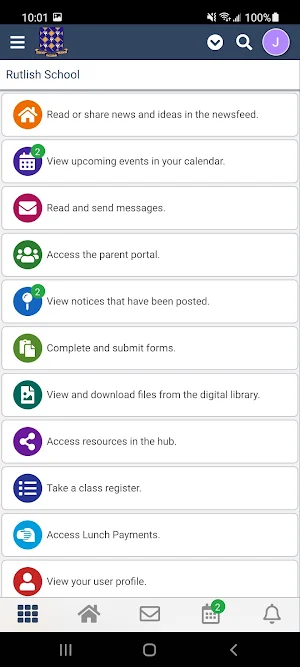 Rutlish School App Screenshot 1