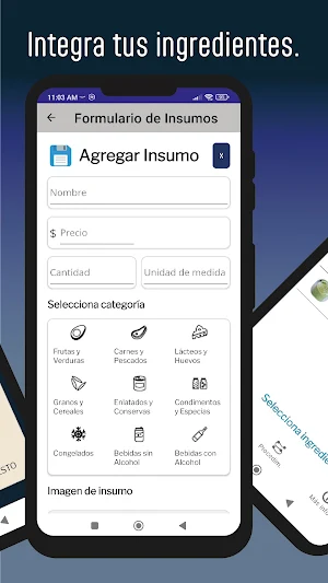 CocinaApp: Costos Recetas Screenshot 1