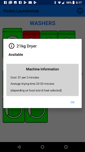 Picton Laundromat Screenshot 2