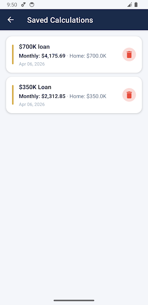 Mortgage Pro: Loan Calculator Screenshot 3