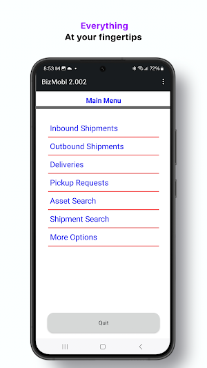 BizMobl Screenshot 1