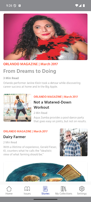 Orlando Magazine Screenshot 2