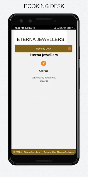 Eterna Jewellers Screenshot 1