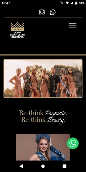 World South Africa Pageants Screenshot 1
