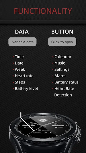 ZKin Watch Face Dynamic Planet Screenshot 1