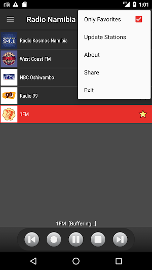 Radio Namibia : Free Music News Sport Screenshot 2