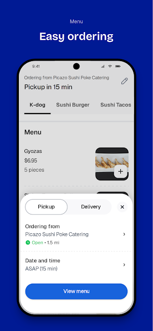 Picazo Sushi Poke Catering Screenshot 2