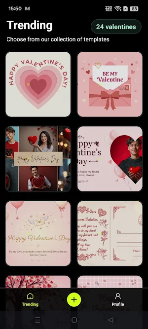 AI Valentine Day Card Maker Screenshot 1