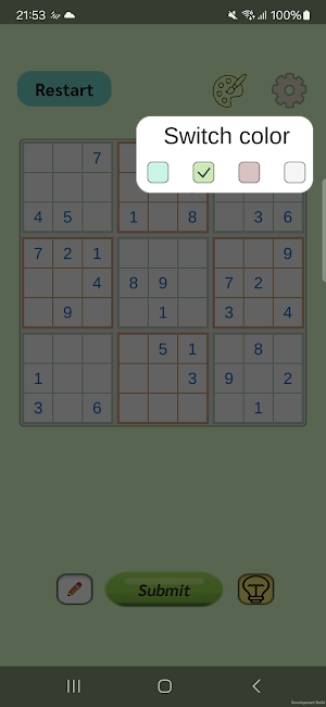 BV Sudoku Screenshot 2