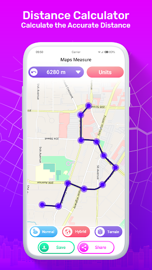 GPS Area Measure Calculator screenshot 2