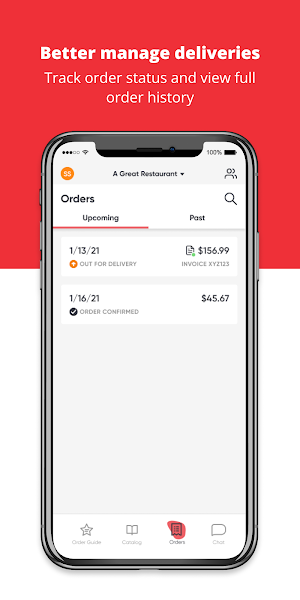 Kast Foodservice Distributor Screenshot 2