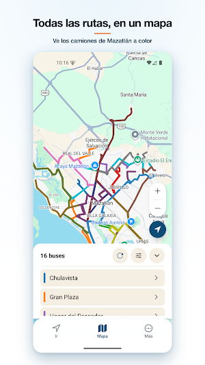 MazRutas Screenshot 2