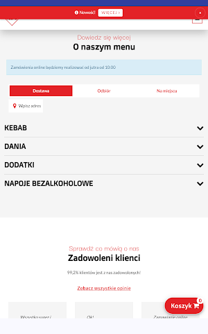 Bafra Kebab Wołomin Screenshot 2