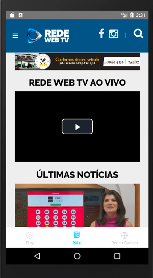 Rede Web TV Screenshot 2