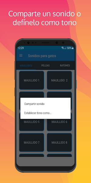 Sonidos para gatos para que vengan Screenshot 3
