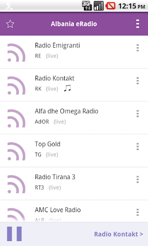 Albania Radio Screenshot 0