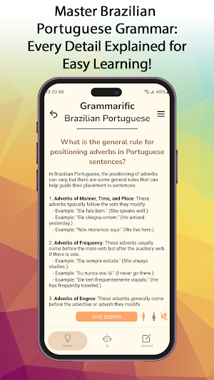 Grammarific: Portuguese (BR) Screenshot 1