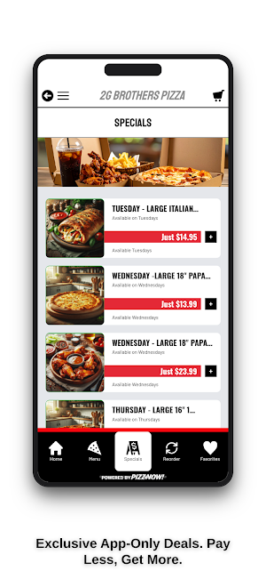 2G Brothers Pizza - Uniontown Screenshot 2