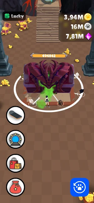 Dragon Pets 3D: Coin Mining! Screenshot 1