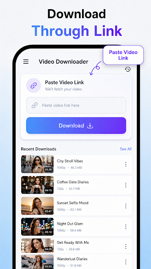 Video Downloader: Save In HD Screenshot 2