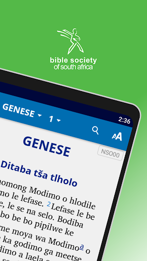 The Bible in Sepedi - Sepedi Northern Sotho Bibles Screenshot 1