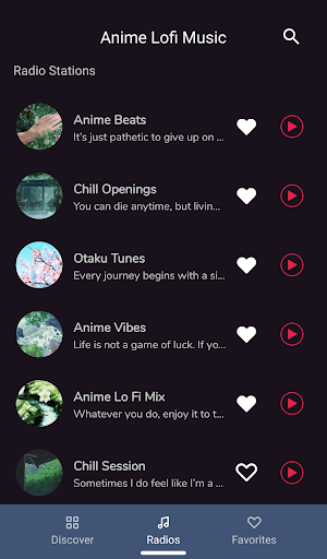 Anime Lofi Music Screenshot 2