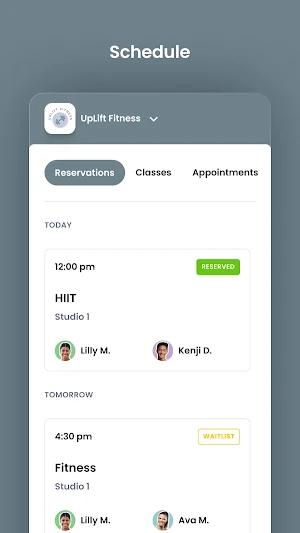 UpLift Fitness Screenshot 2