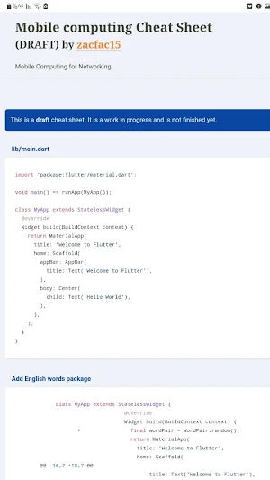 Java Cheat Sheets Screenshot 3