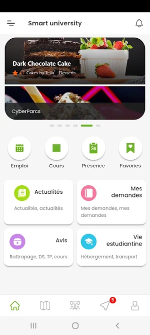 ISAMGF Etudiant Screenshot 2